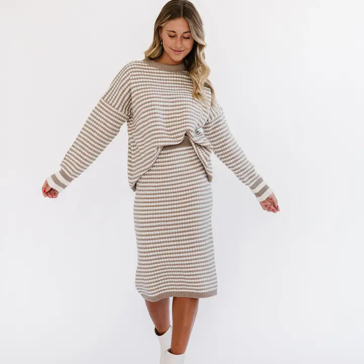 Harper Sweater Skirt Set