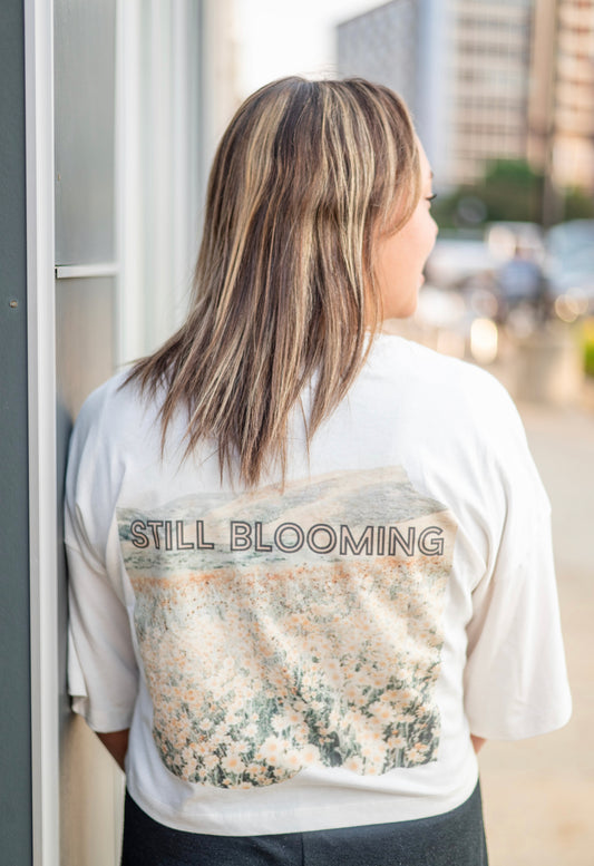 Still Blooming Cropped Tee